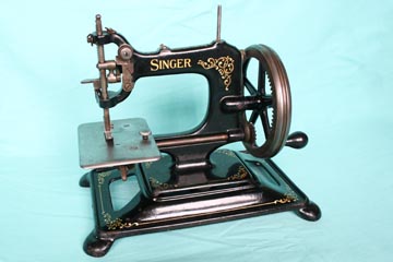 Singer 20, Miniature Toy Sewing Machine Threading Diagram