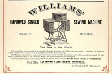 Williams Advert 1881