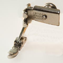 Original Adjustable Zipper Foot Slant Needle - Singer Part # 161166
