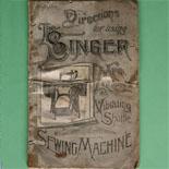 Singer manual cover